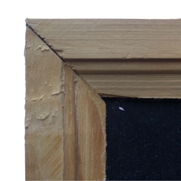 Three Hexagon Cork Boards, Hanging Chalkboard Sign and Jar of Push Pins - Picture 12 of 13